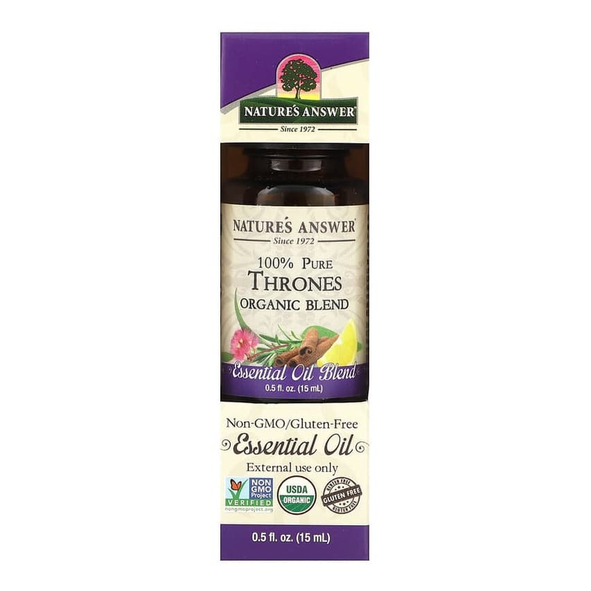 100% Pure Organic Essential Oil Blend, Thrones