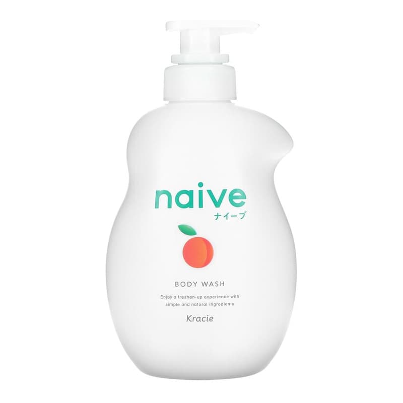 Naive, Body Wash, Peach