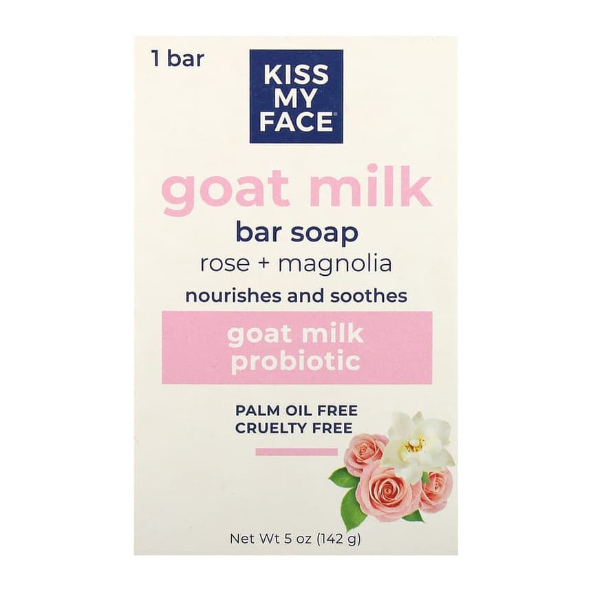 Goat Milk Bar Soap, Rose + Magnolia