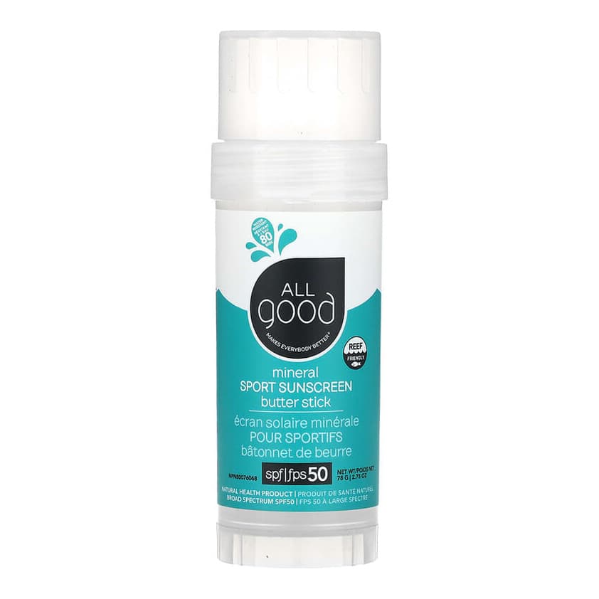 Mineral Sport Sunscreen Butter Stick, SPF 50