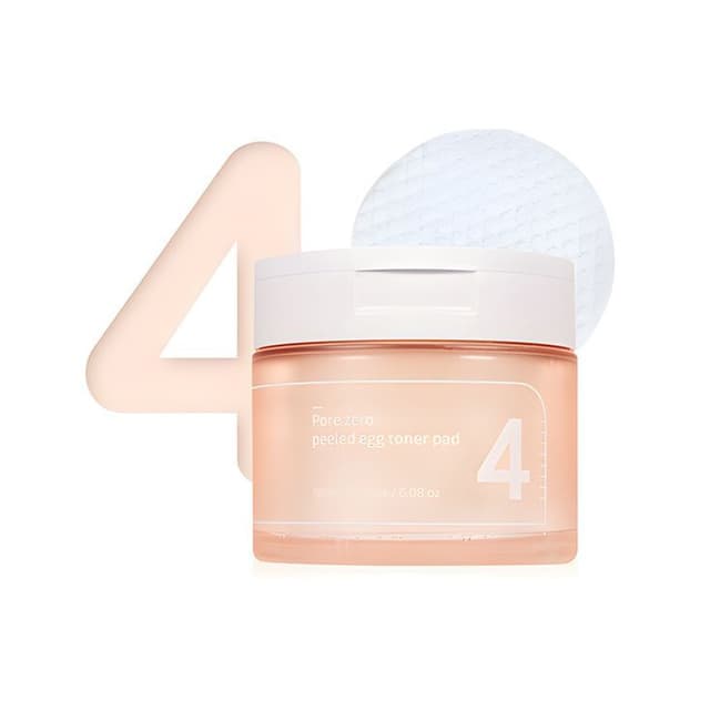 No. 4 Pore Zero Peeled Egg Toner Pad