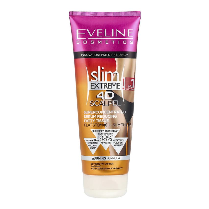 Slim Extreme 4D Scalpel, Super Concentrated Serum Reducing Fatty Tissue