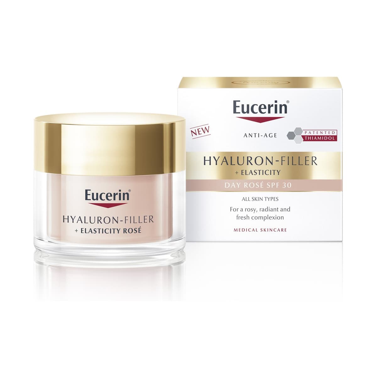 Hyaluron-Filler + Elasticity Day Cream Rosé SPF30