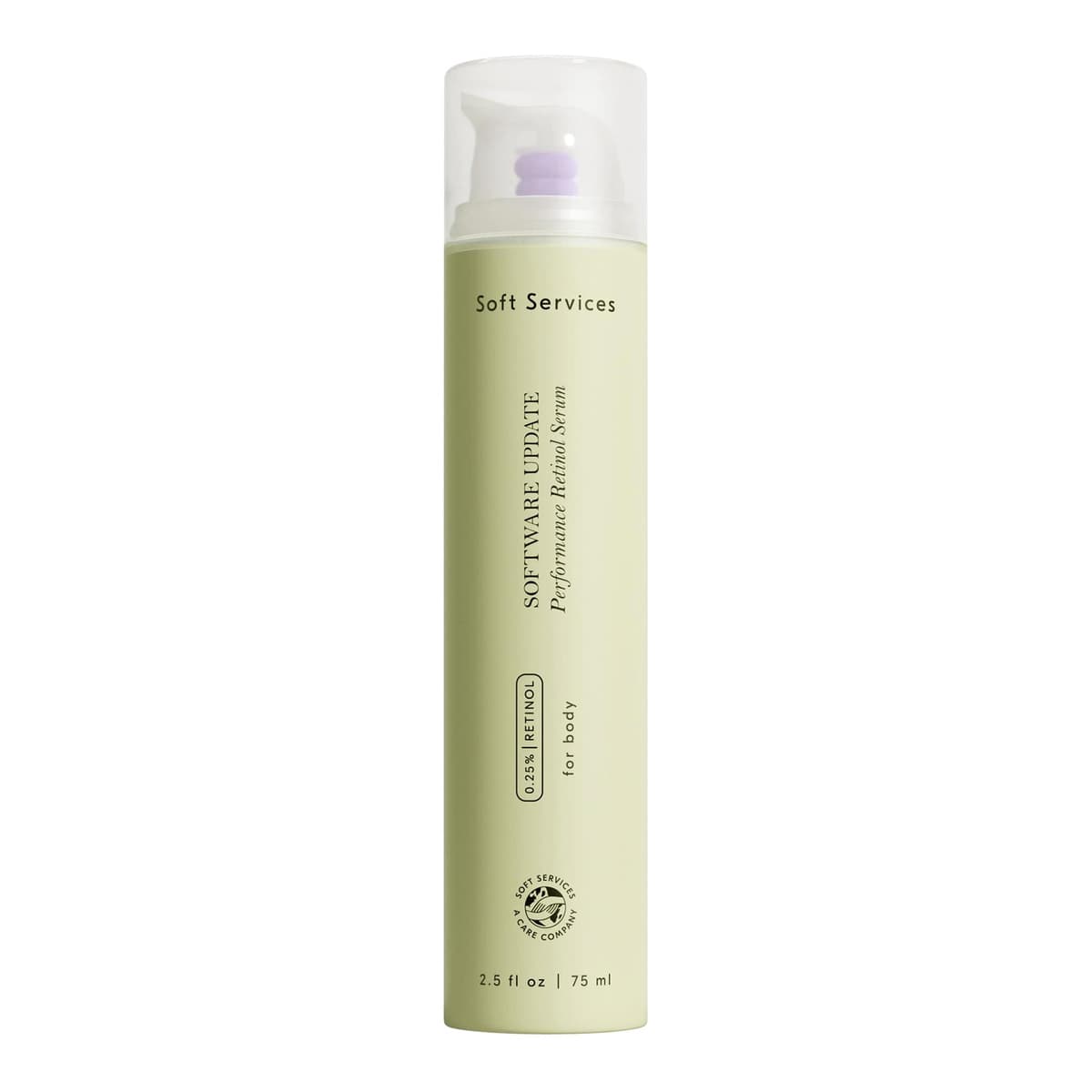 Software Update Retinol Body Serum for Fine Lines and Crepiness