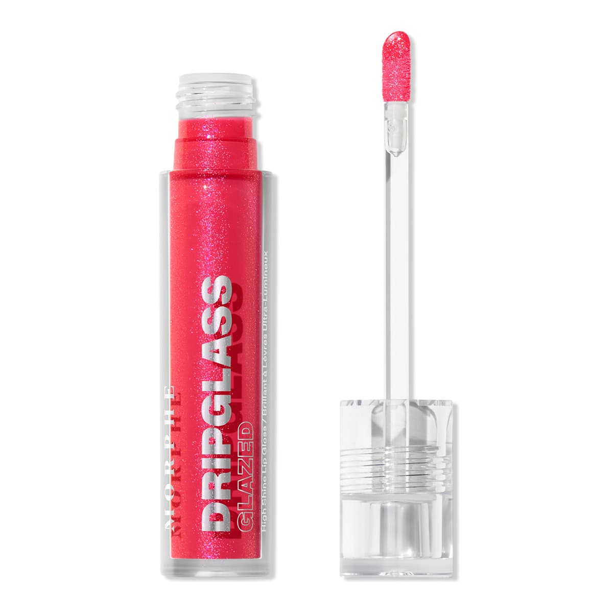 Dripglass Glazed High Shine Lip Gloss, Raspberry Reflection