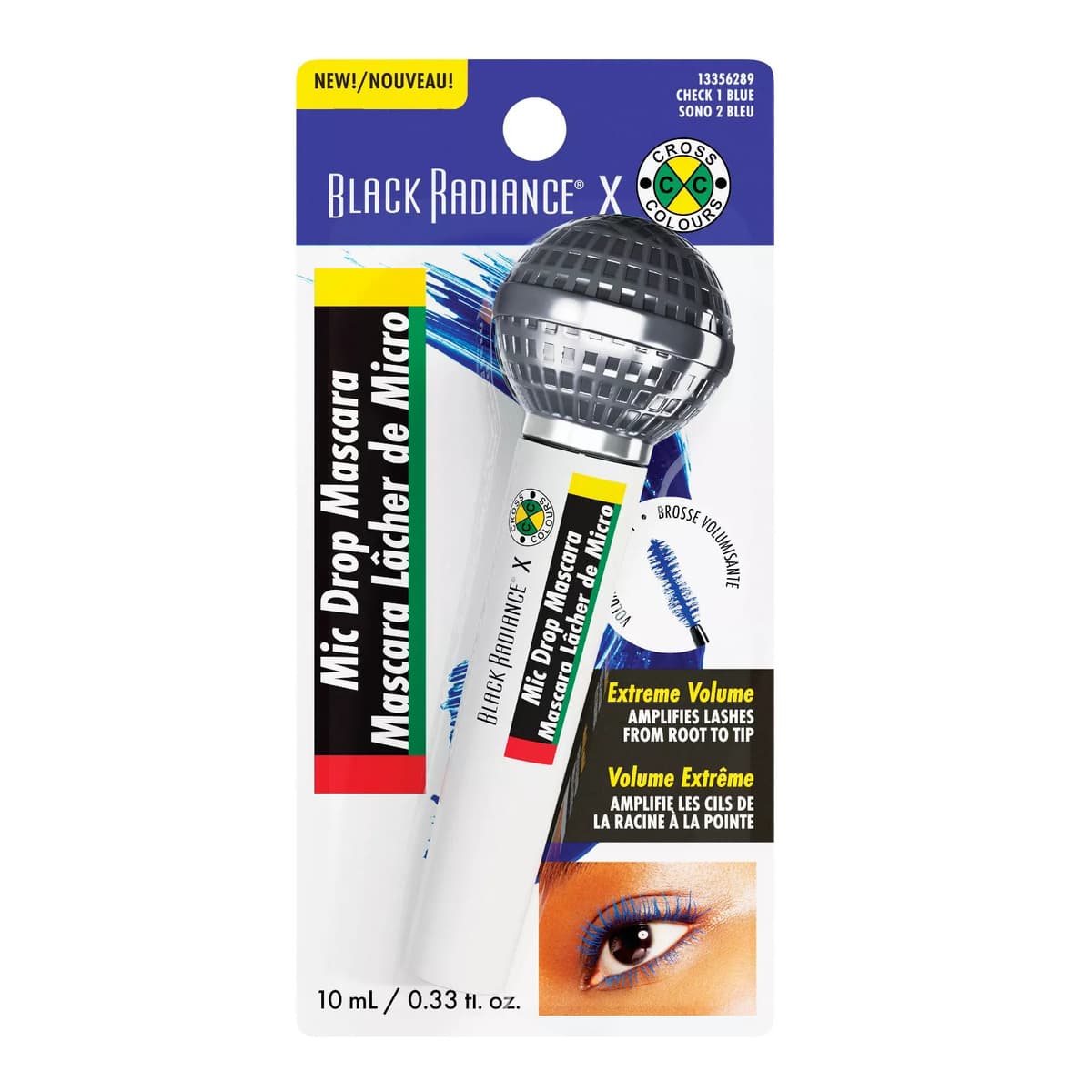 Cross Colors Mic Drop Mascara, Blue