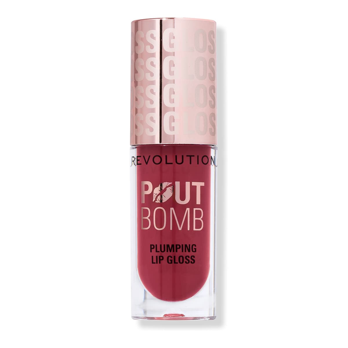 Pout Bomb Plumping Gloss, Rosewood Rose Pink