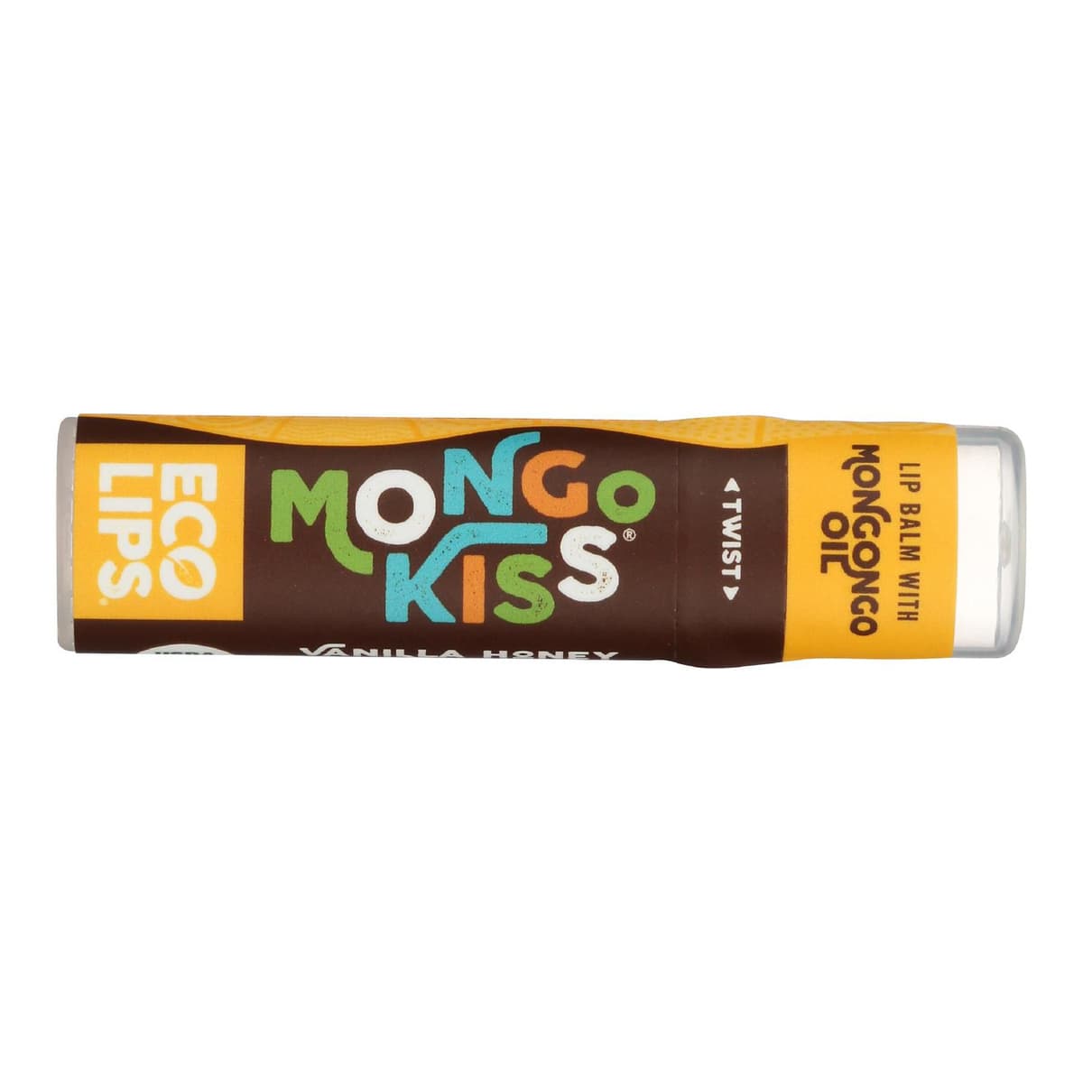 Eco Lips Mongo Kiss Lip Balm Organic Vanilla Honey