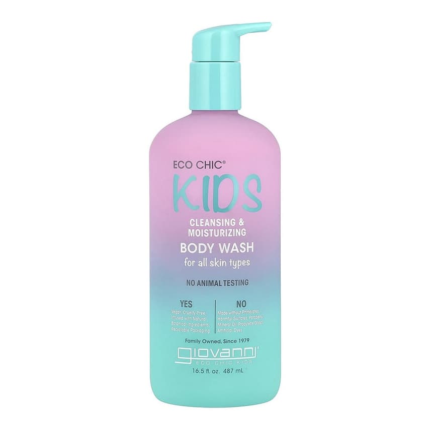 Eco Chic® Kids, Cleansing & Moisturizing Body Wash