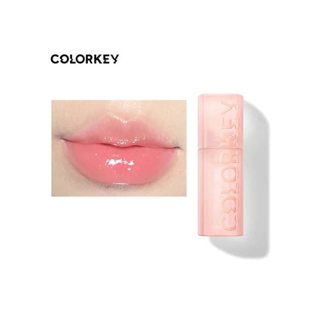 NEW Water Mirror Lip Glaze, #P025 Bubble Mermaid Pink