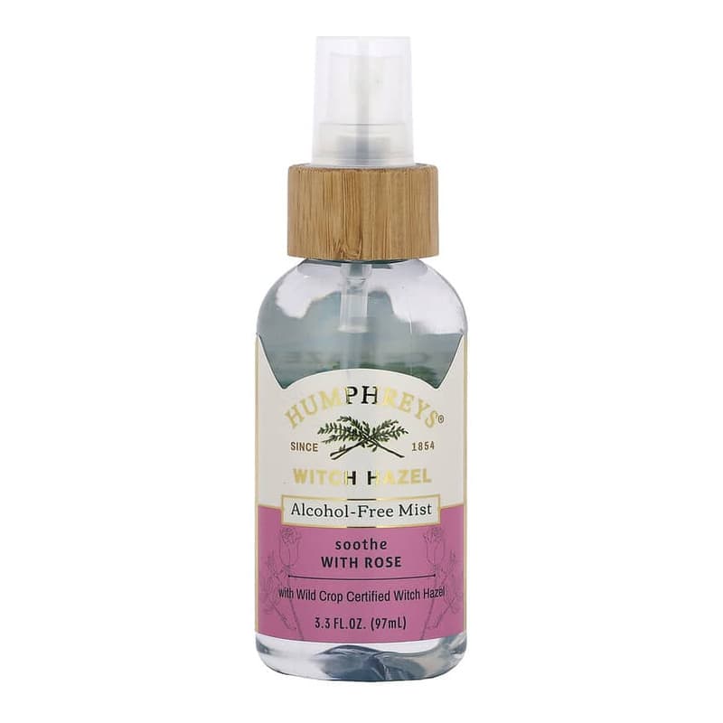 Witch Hazel, Alcohol-Free Mist with Rose
