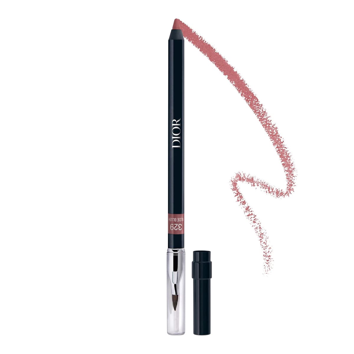 Rouge Dior Contour No-Transfer Lip Liner Pencil, #329 Nude Blush