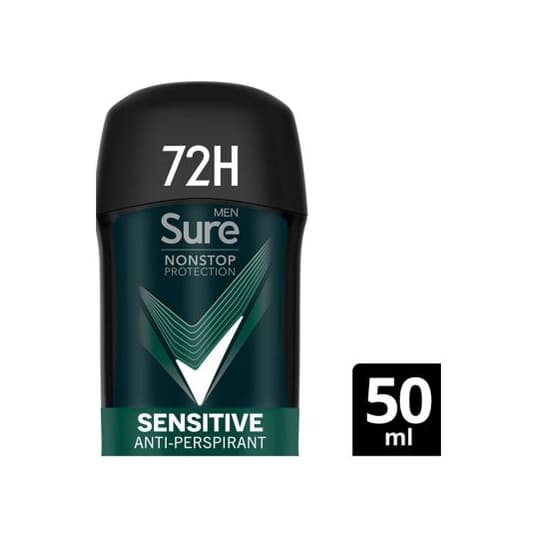 Men Sensitive Nonstop Protection Antiperspirant Deodorant Stick