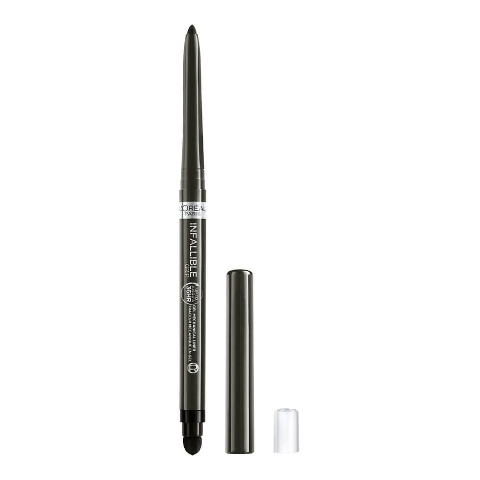 Grip Precision Gel Eyeliner, Smudge Resistant, Long Lasting Waterproof, Taupe Grey