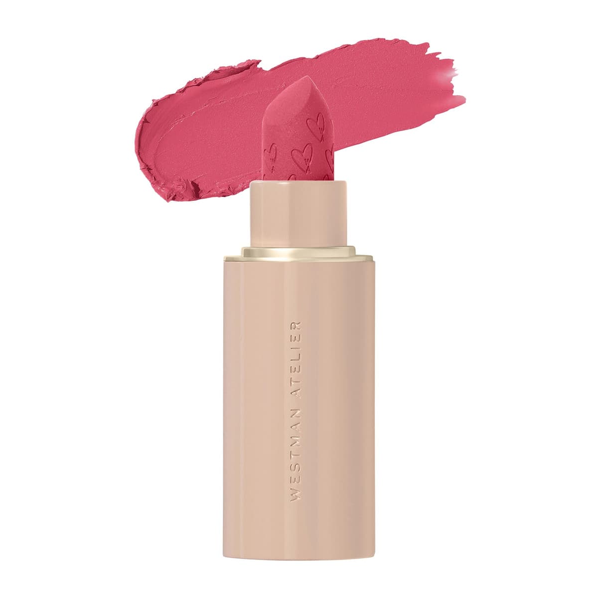 Lip Suede Hydrating Matte Lipstick with Hyaluronic Acid, Minx