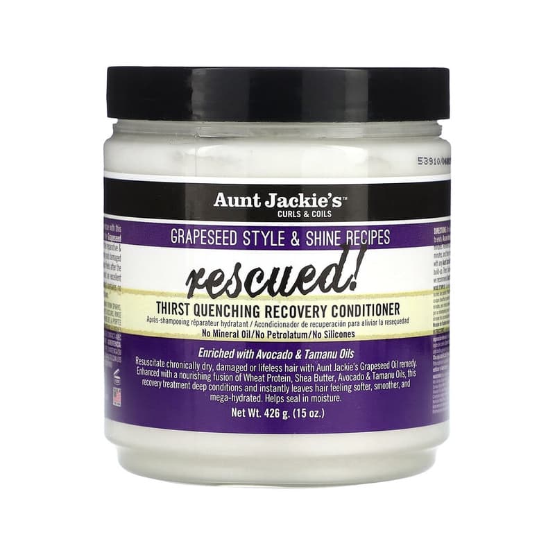 Rescued, Thirst Quenching Recovery Conditioner, For Natural Curls, Coils & Waves
