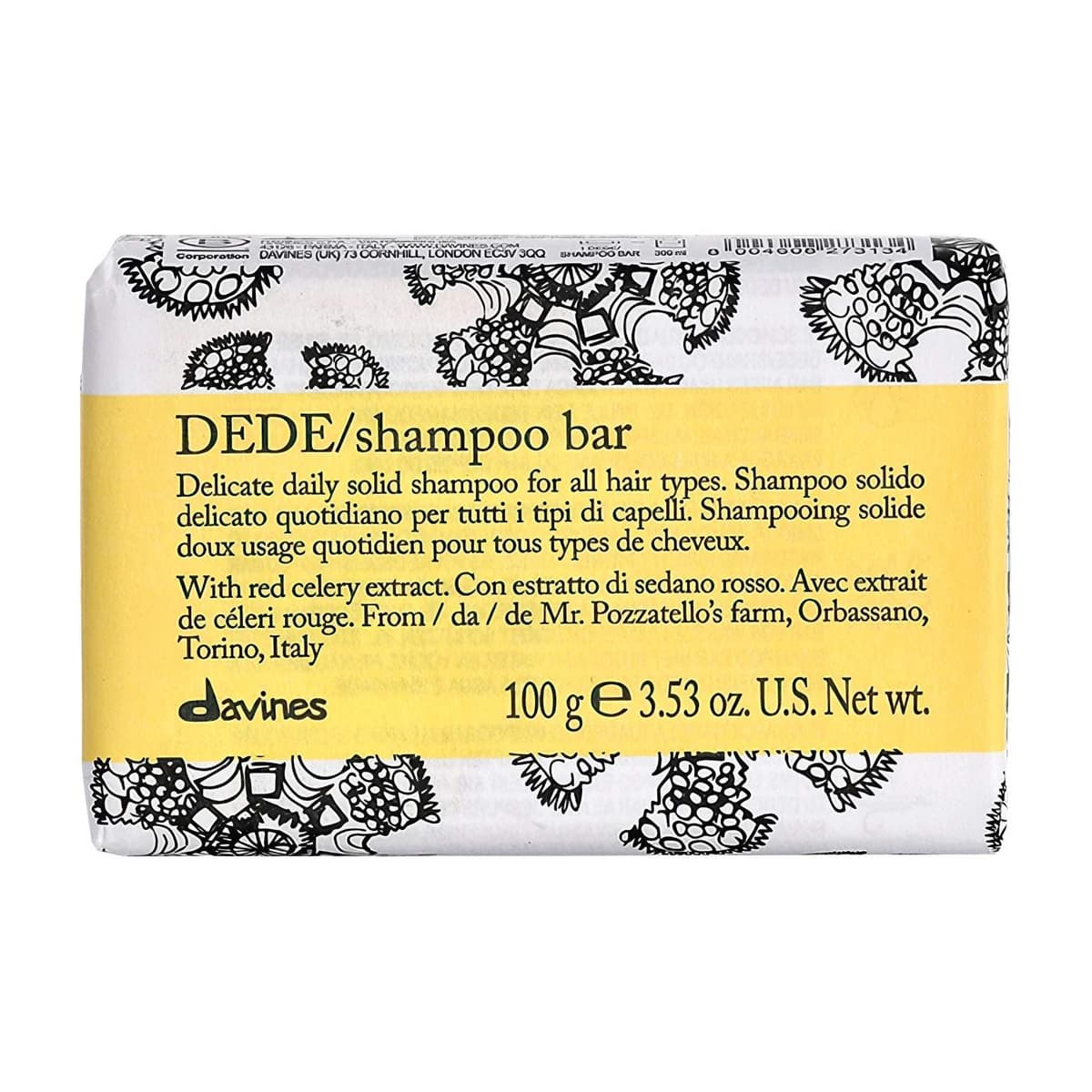 DEDE Delicate Daily Shampoo Bar