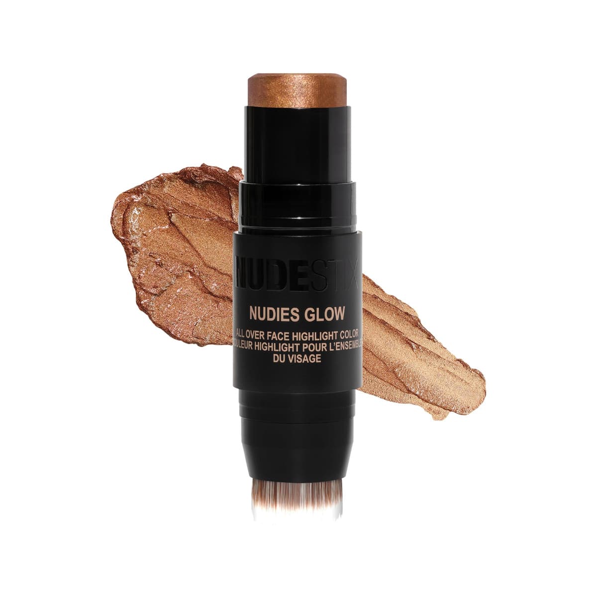 Nudies Glow Cream Highlighter Stick, Brown Sugar, Baby