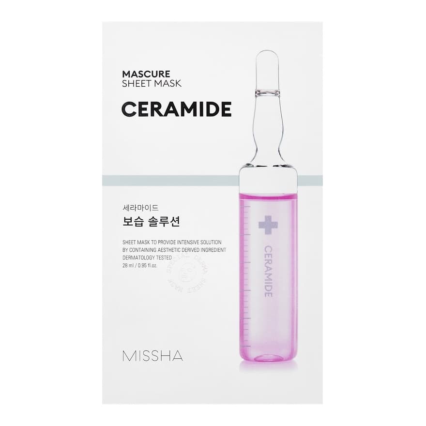 Mascure Moisture Barrier Solution Sheet Mask Ceramide