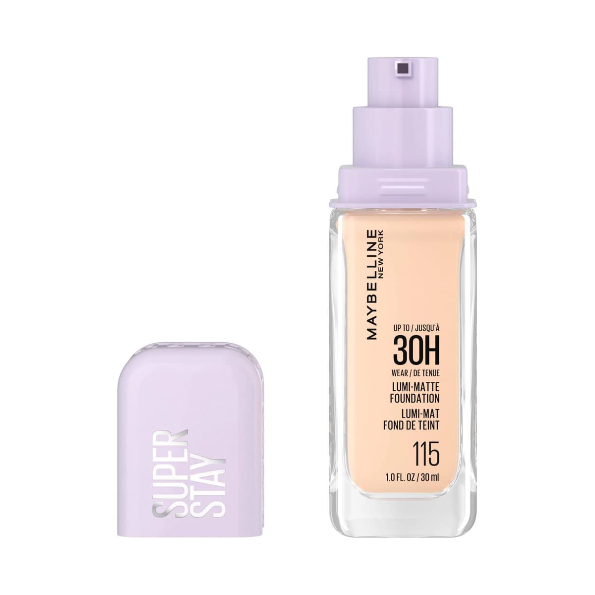 Super Stay Up to 30HR Wear Lumi-Matte Liquid Foundation, #115