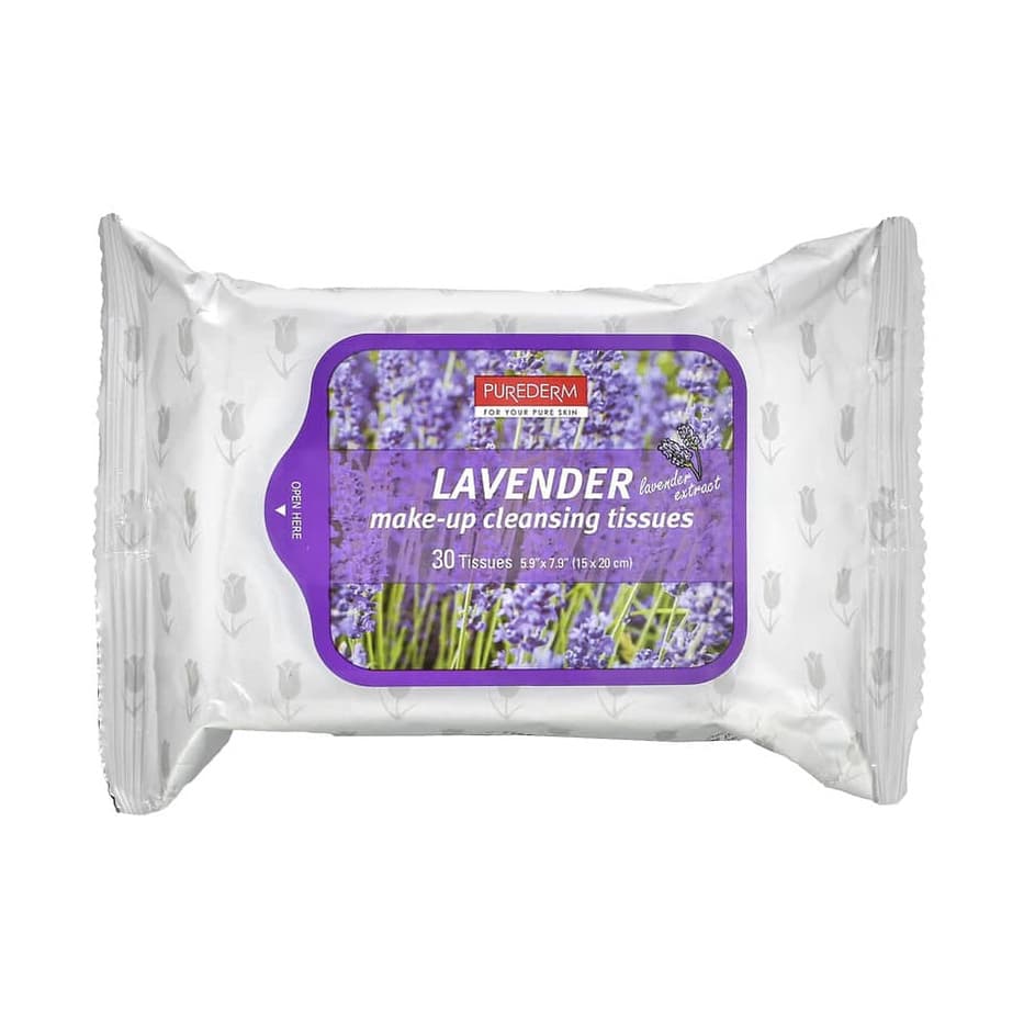 Make-Up Cleansing Tissues, Lavender