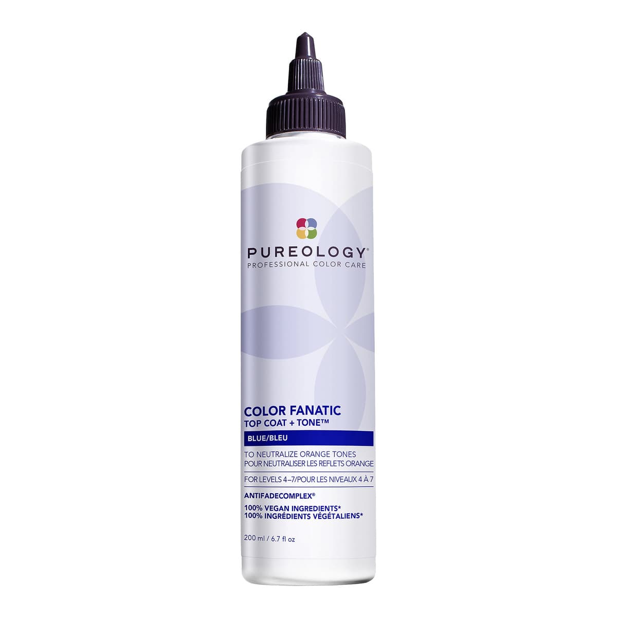 Color Fanatic Top Coat + Tone Hair Gloss, Blue