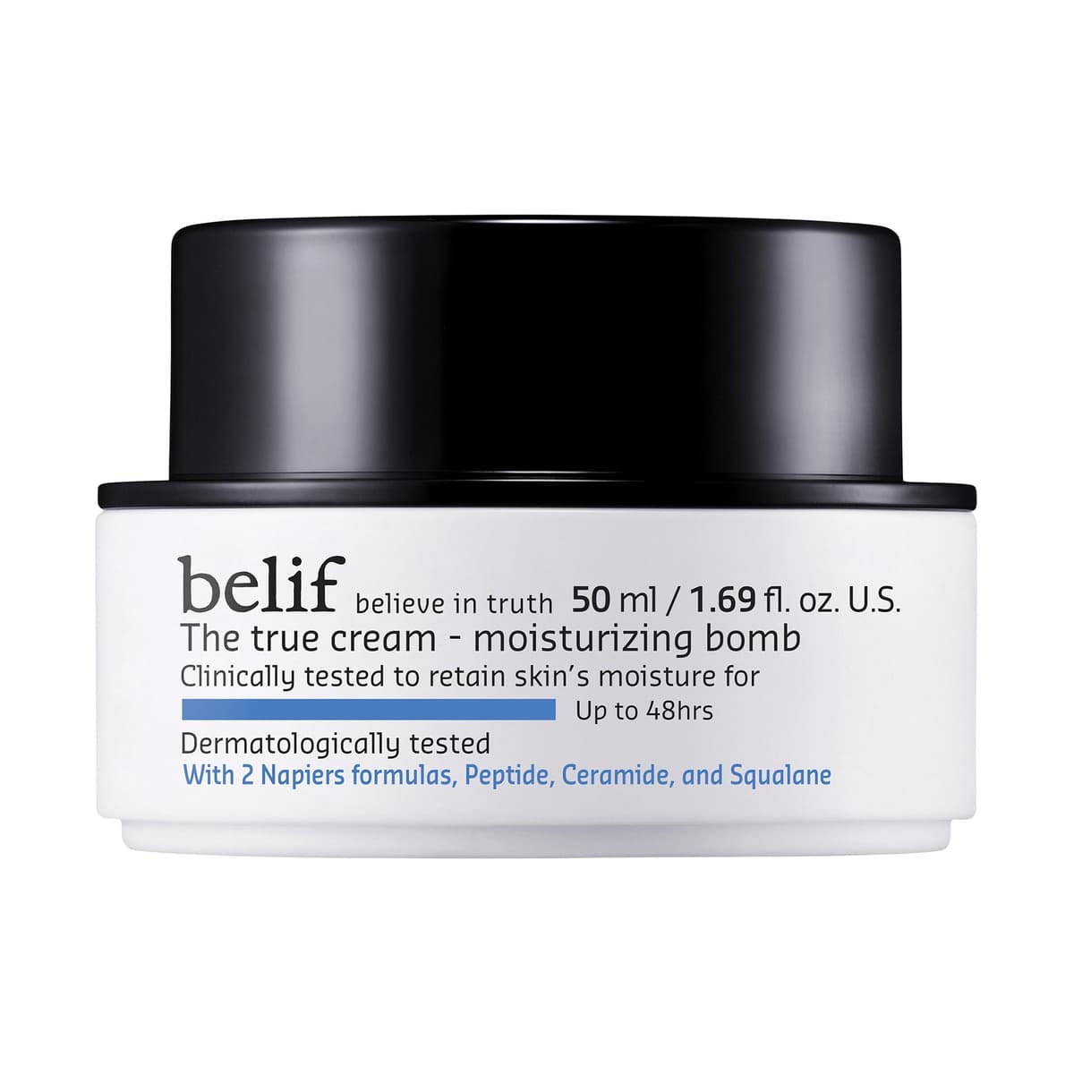 The True Cream Moisturizing Bomb with Peptide and Ceramide