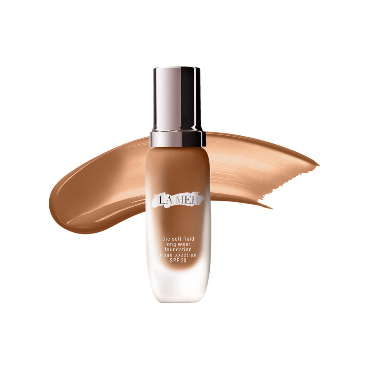 The Soft Fluid Long Wear Foundation SPF 20, #430 Chestnut - Deep Skin