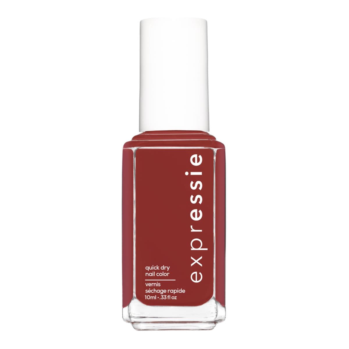 ExprEssie Quick Dry Formula, Red Pink Nail Polish 190 Seize The Minute