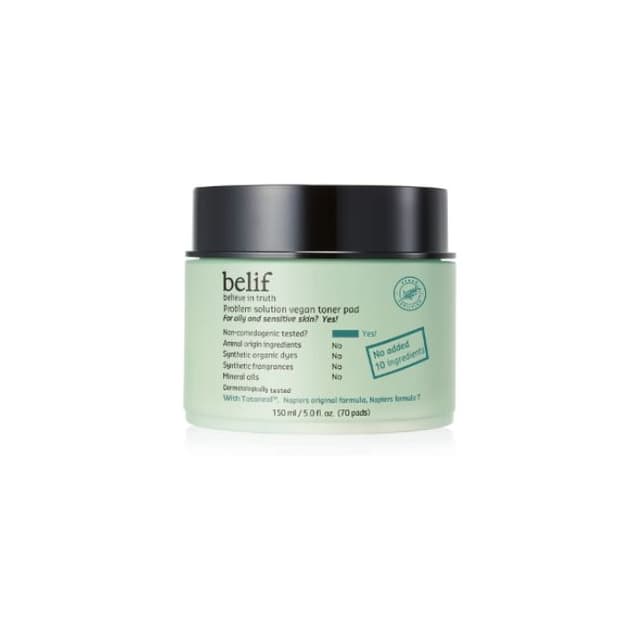 Problem Solution Vegan Toner Pad