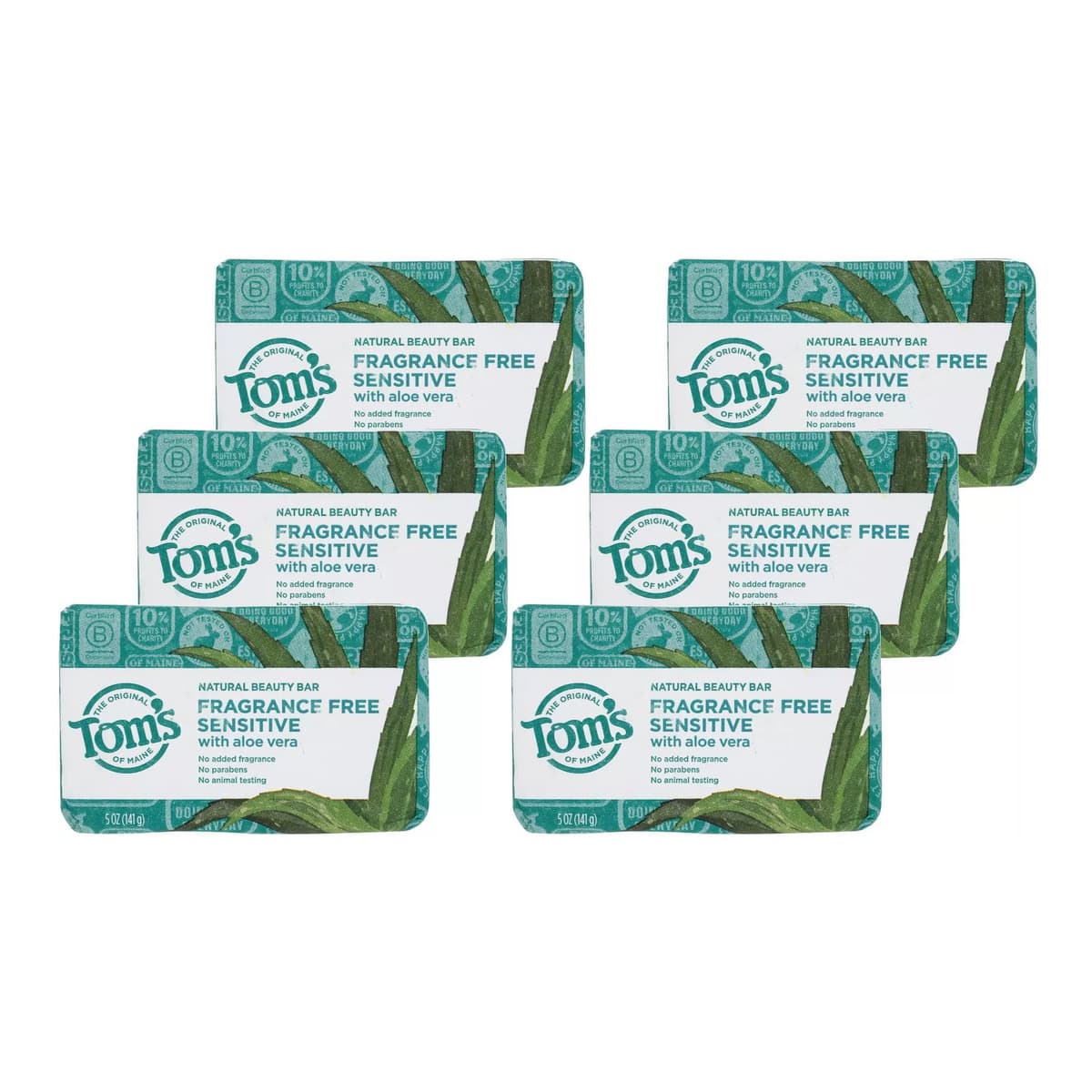Fragrance Free Sensitive Aloe Vera Soap Bar