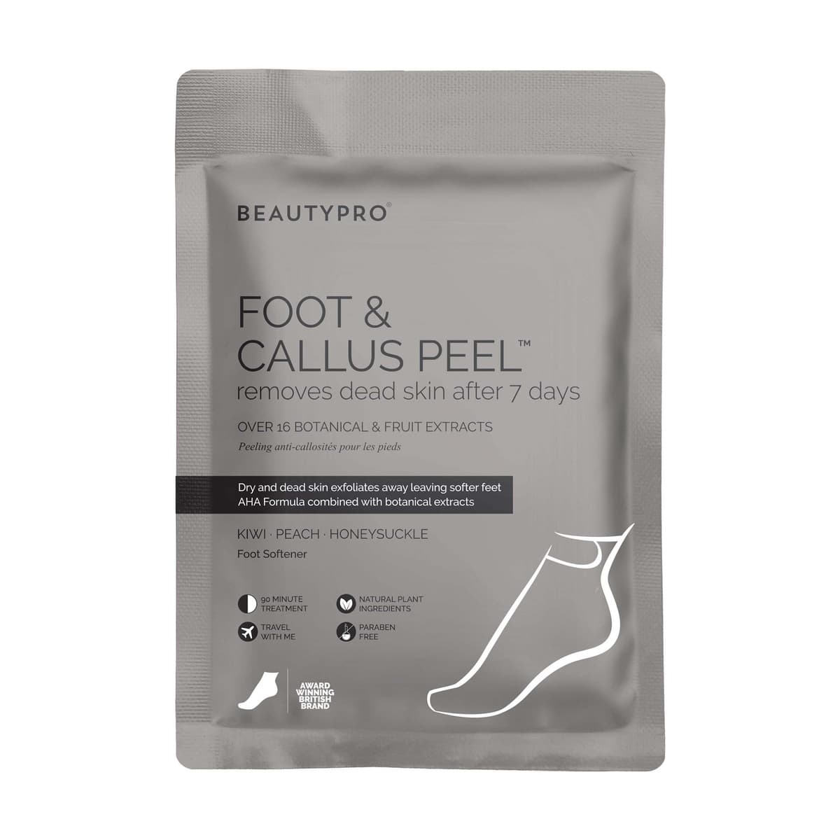 Foot and Callus Peel with over 17 Botanical and Fruit Extracts