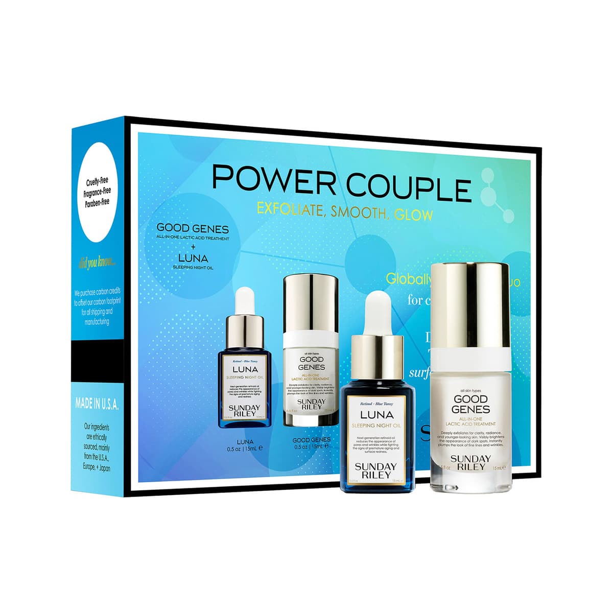 Power Couple Advanced Retinol and Lactic Acid Duo