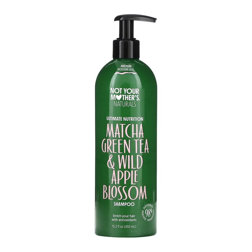 Ultimate Nutrition Shampoo, Matcha Green Tea & Wild Apple Blossom