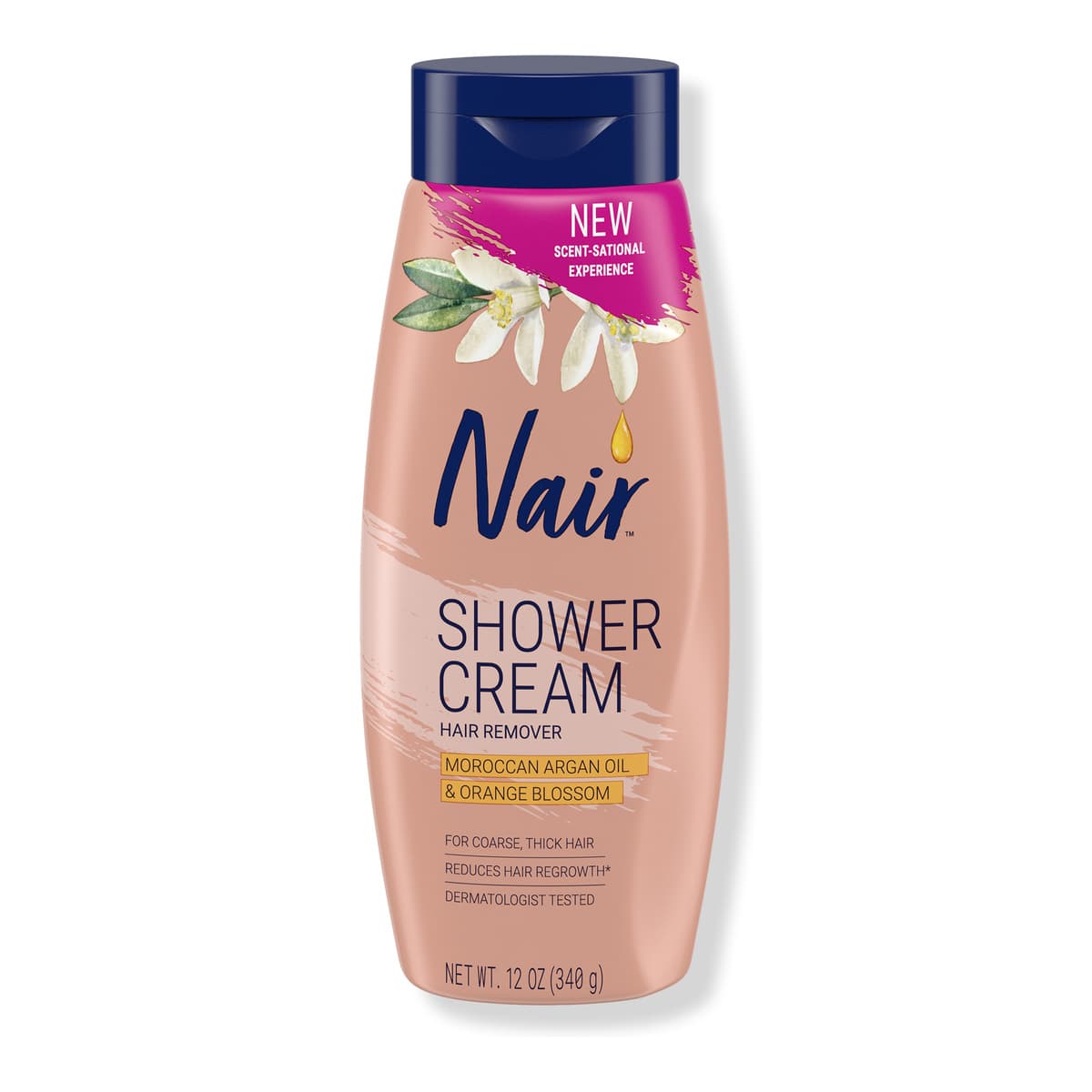 Shower Cream Hair Remover with Moroccan Argan Oil