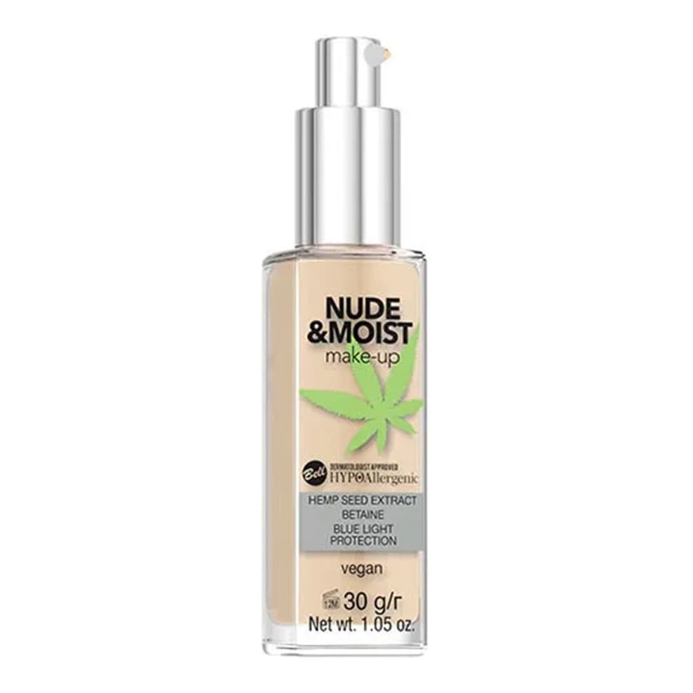 HYPOAllergenic Nude & Moist Makeup 04 Natural Tan