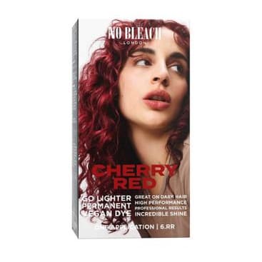 No Bleach Cherry Red Vegan Permanent Hair Dye