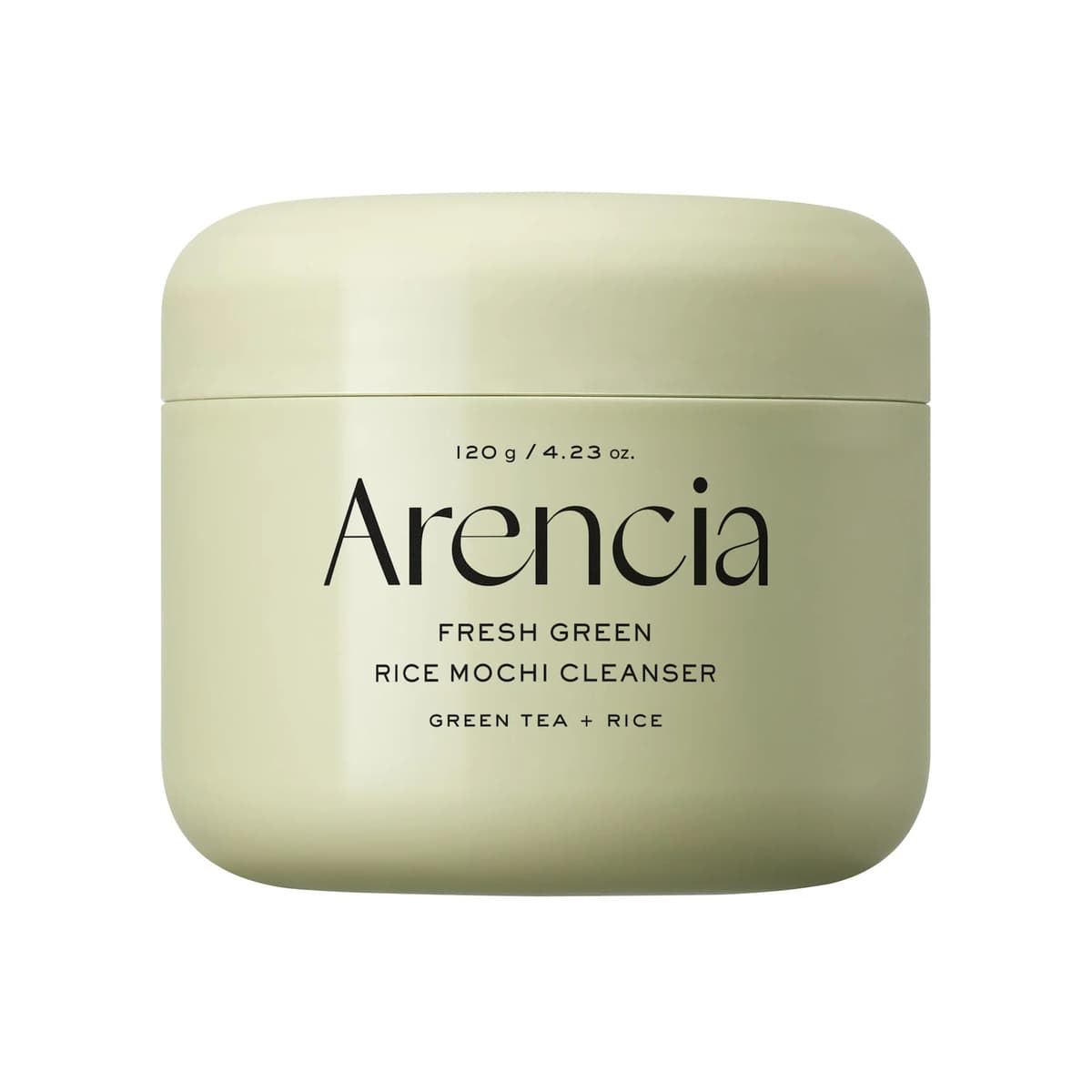 Fresh Green Rice Mochi Foaming Cleanser with Green Tea and Tea Tree for Acne-Prone Skin
