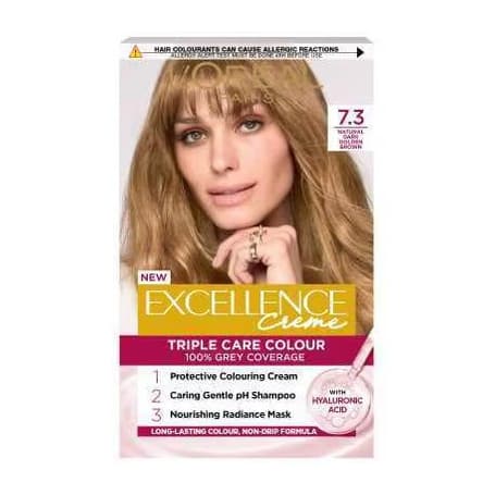 Excellence Creme 7.3 Dark Golden Blonde Hair Dye