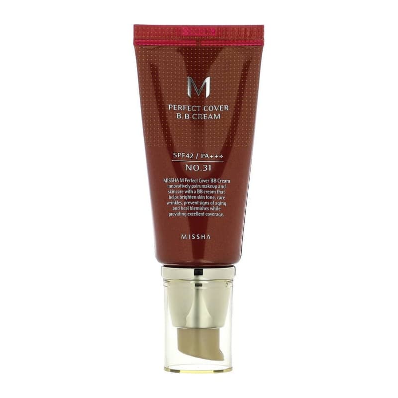 M Perfect Cover B.B Cream, SPF 42 PA+++, #31 Golden Beige