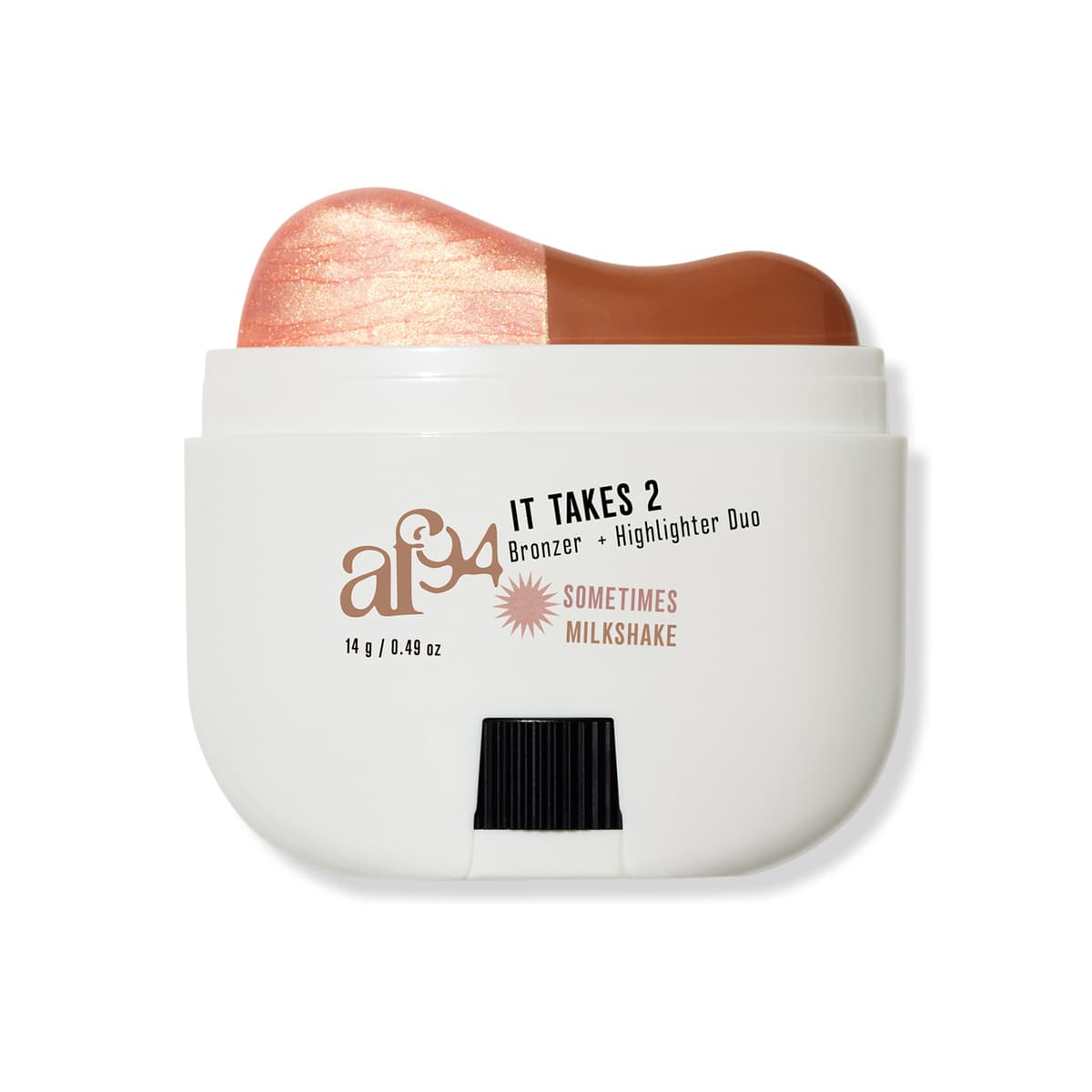 It Takes 2 Bronzer Highlight Duo, Sometimes, Milkshake