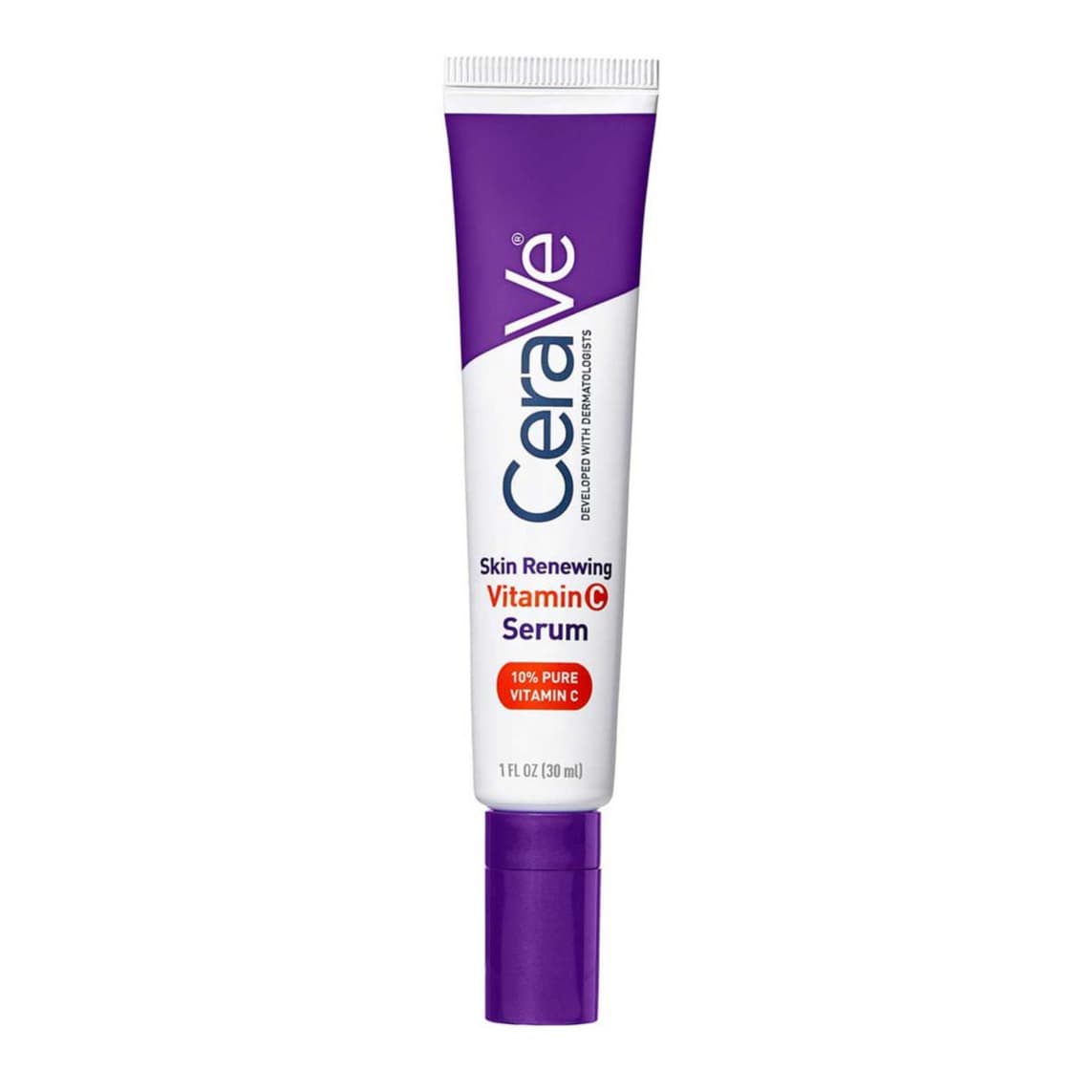 Skin Renewing 10% Pure Vitamin C Serum with Ceramides for Brighter & Smoother Skin