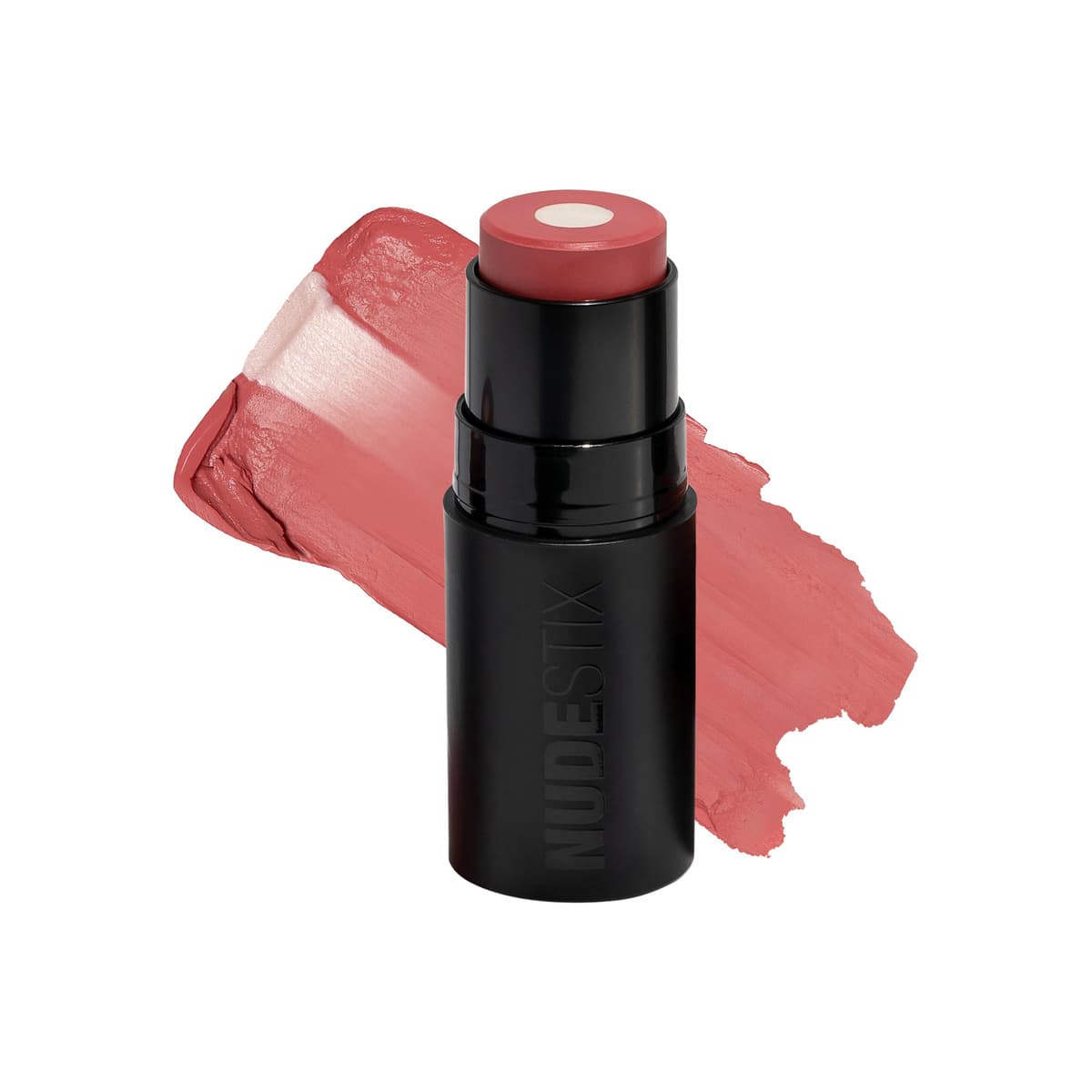 Nudies Matte + Glow Core All Over Face Plumping Peptide Blush, Peach Pearl