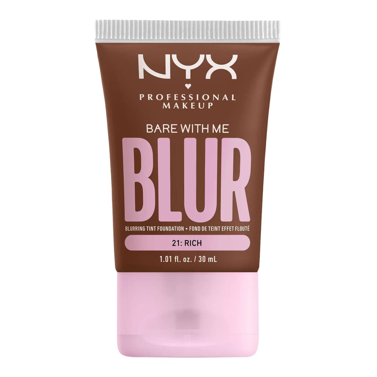 Bare With Me Blur Tint Soft Matte Foundation, #21 Rich