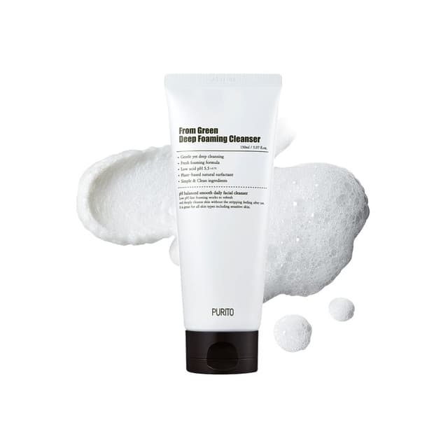 From Green Deep Foaming Cleanser