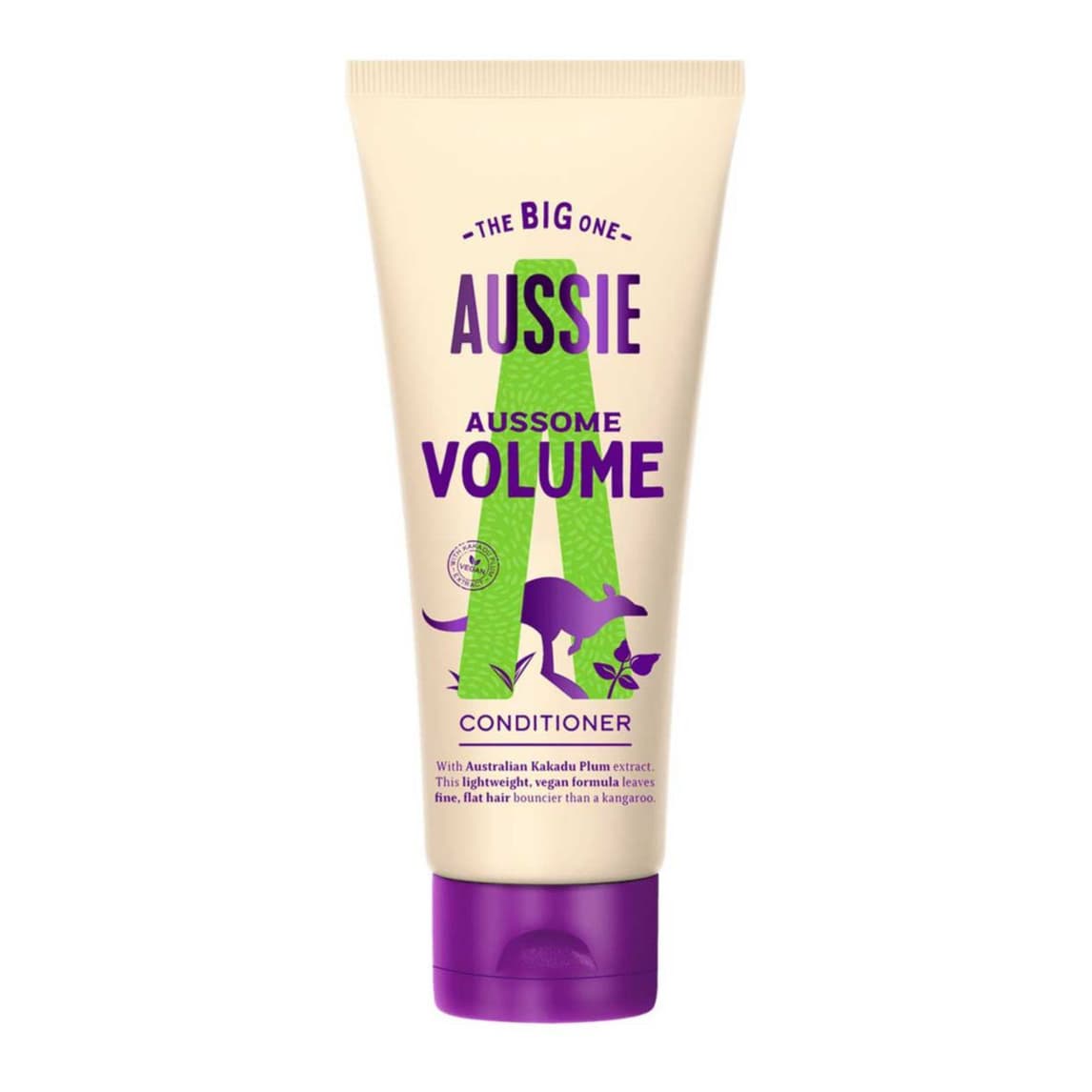 Aussome Volume Vegan Hair Conditioner For Fine, Flat Hair