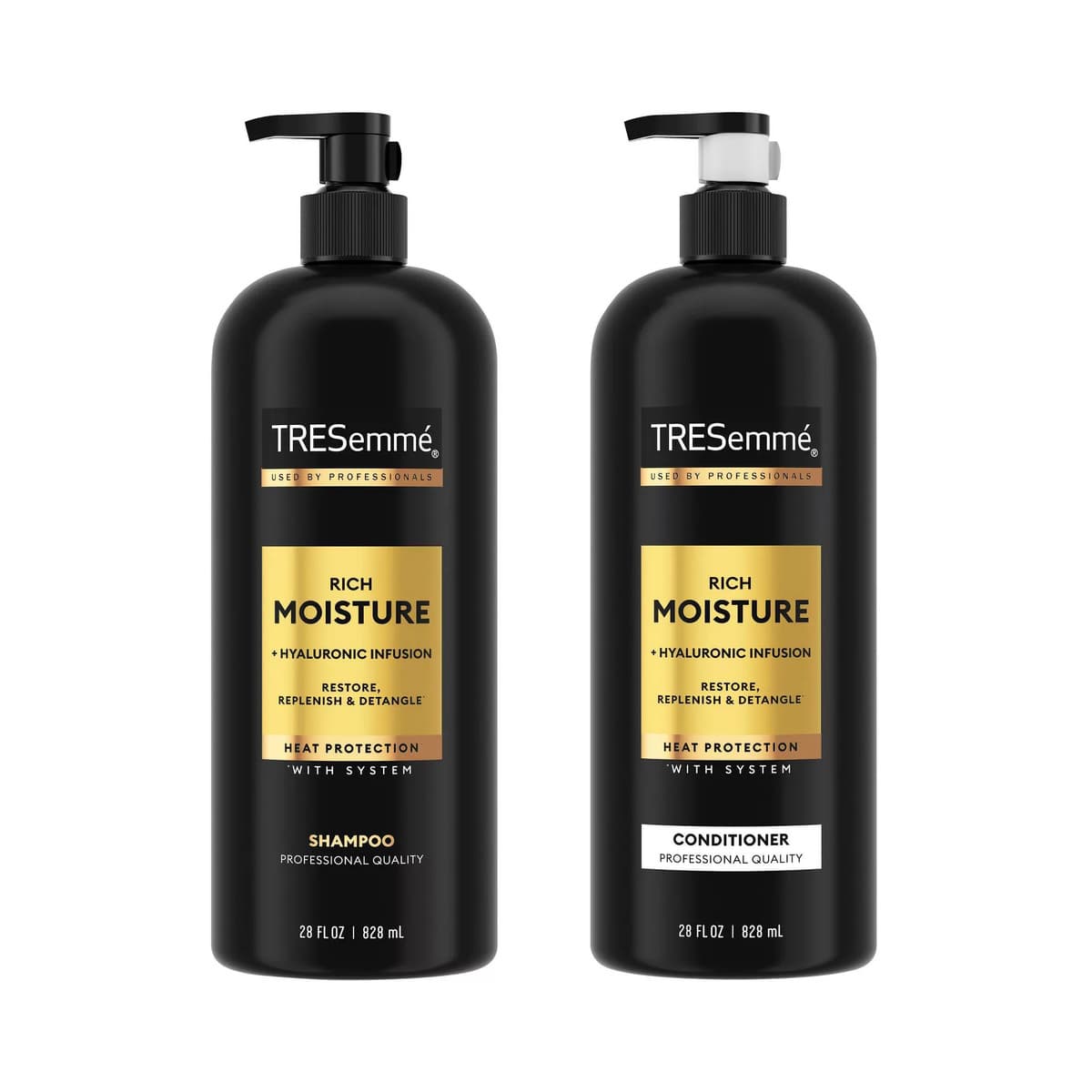 Rich Moisture Shampoo and Conditioner Rich Moisture for Dry Hair Formulated With Vitamin E and Biotin