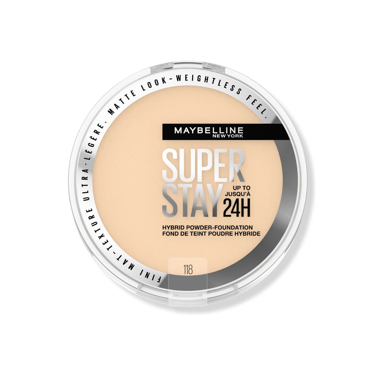 Super Stay Up to 24HR Hybrid Powder-Foundation, #118