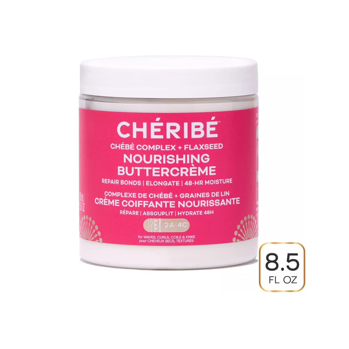 Flexible Styling Buttercreme with Chebe Complex + Flaxseed Hair - Lightweight Moisturizing + Styling