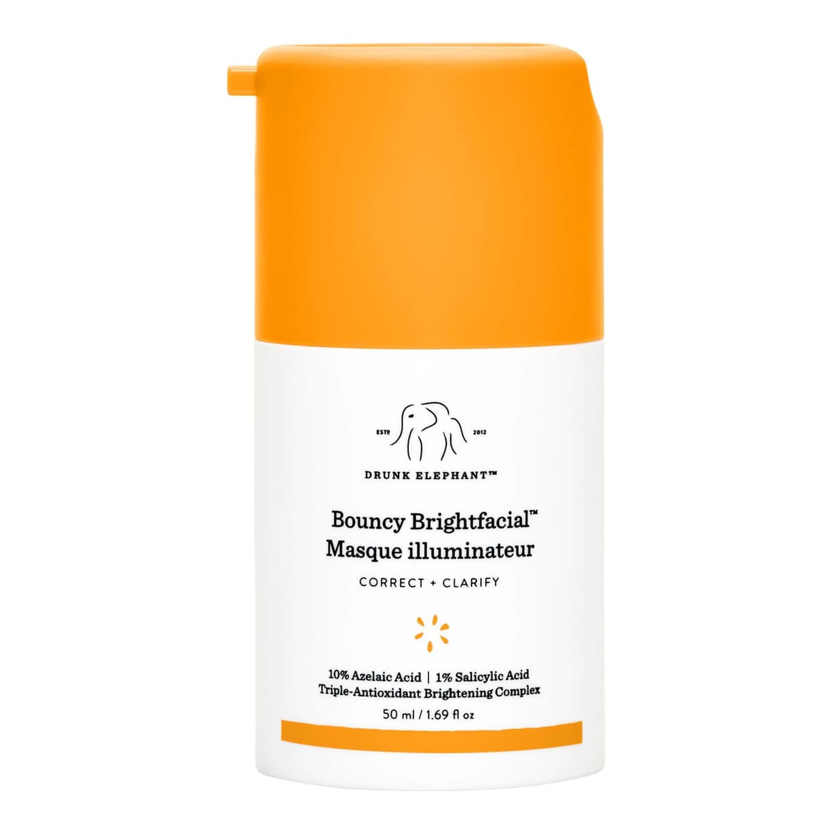 Bouncy Brightfacial Brightening Mask with 10% Azelaic Acid + 1% Salicylic Acid